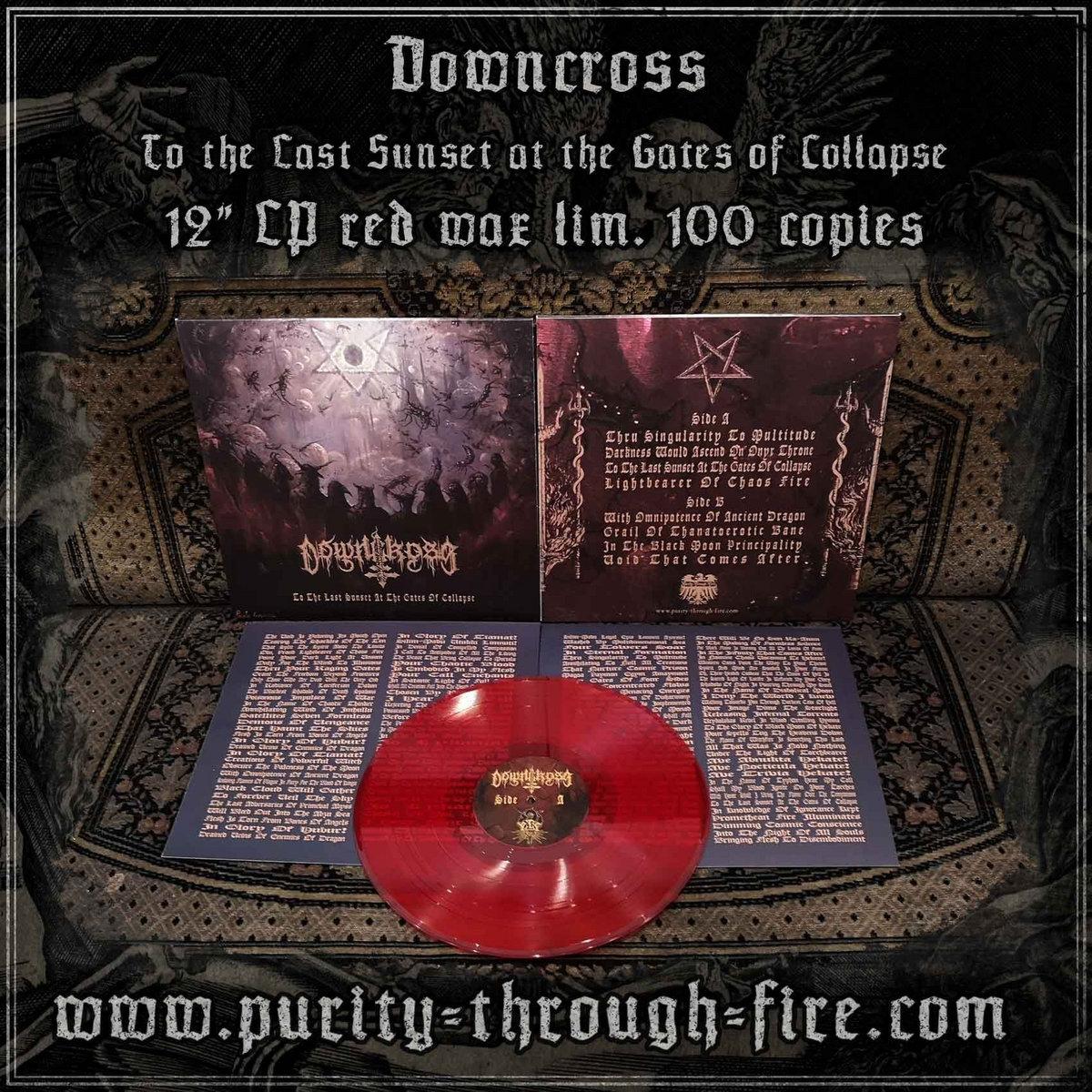 To The Last Sunset At The Gates Of Collapse LP Red
